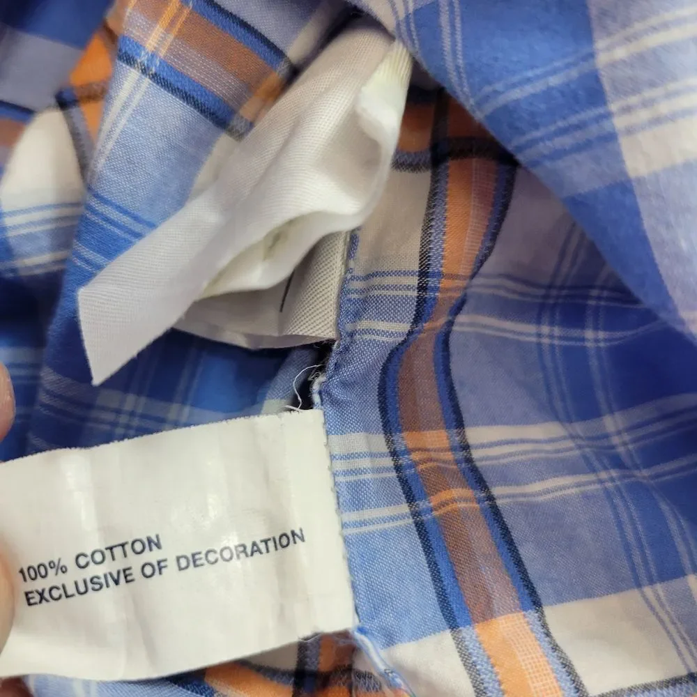 Gap kid's plaid shirt M8